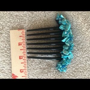 Turquoise Hair Comb